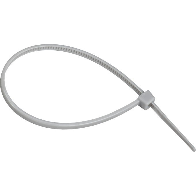Хомут IEK UHH30-D025-200-100-K03 2.5х200мм P6.6 стандартный сер. (уп.100шт)